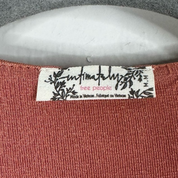 Intimately Free People Turnt Thong Bodysuit Ginger Spice size Medium - Picture 5 of 16